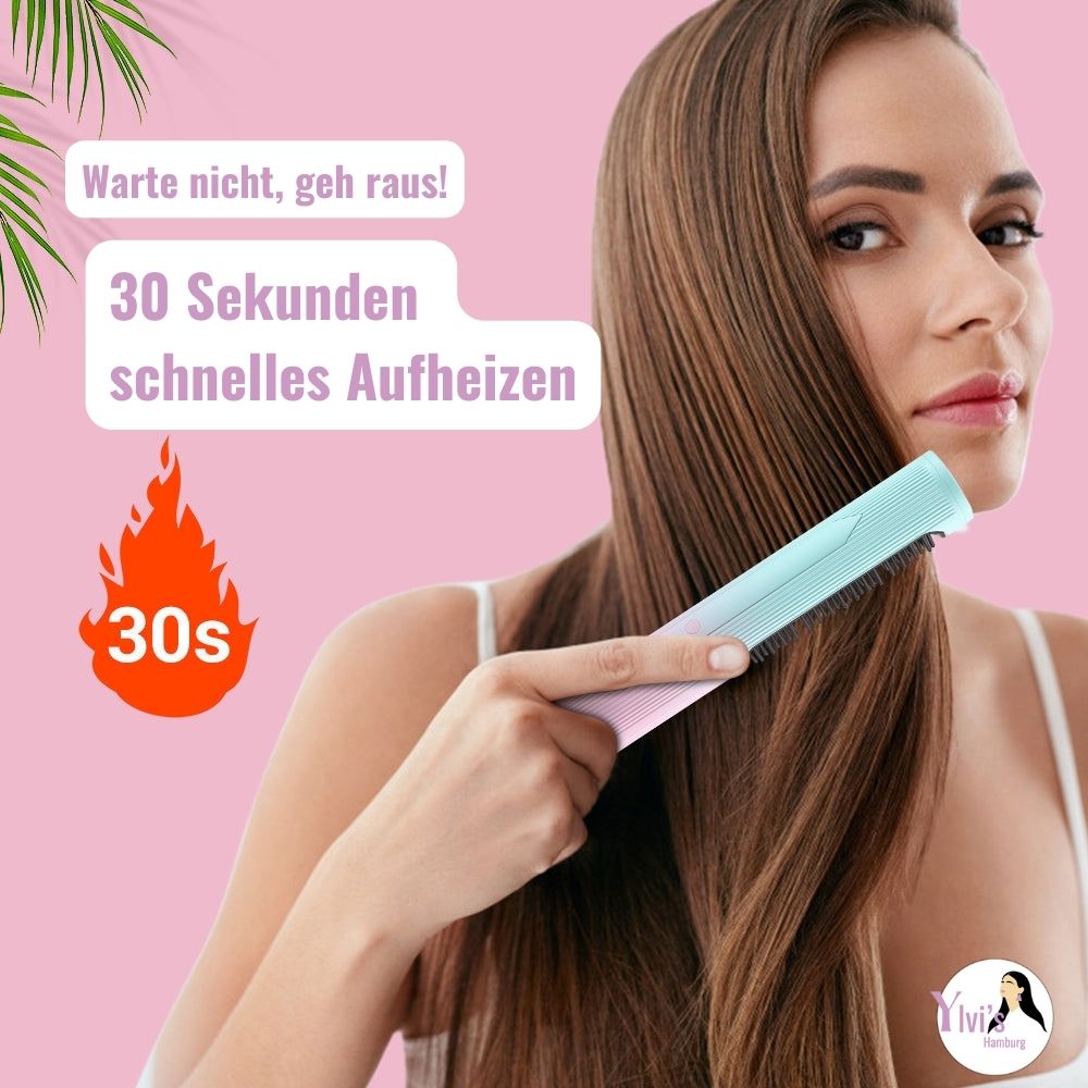 HaarMony 3 in 1 Frizz Remover - Professionelle Glättungsbürste