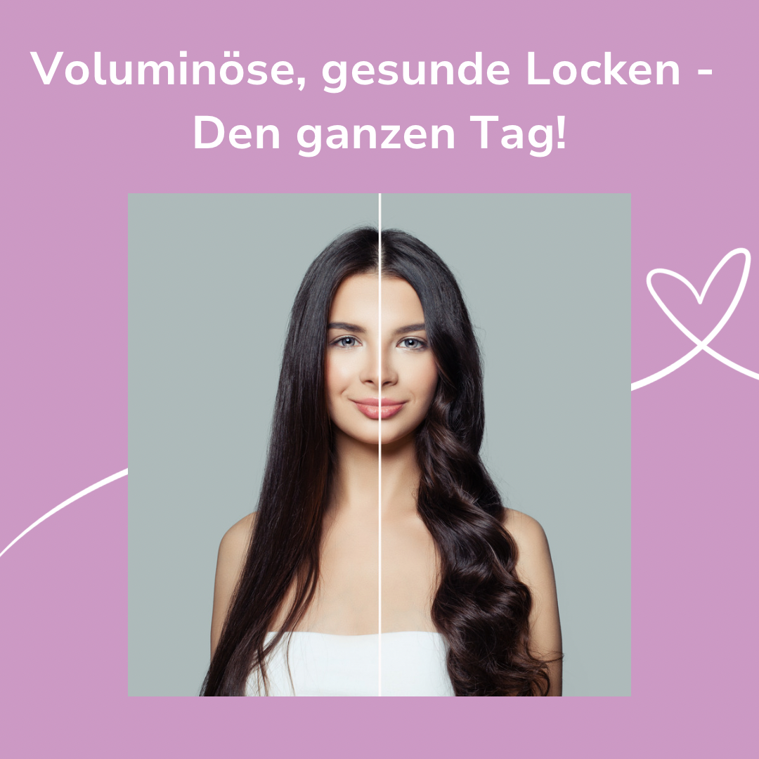 (1+1 Gratis) HaarMony BunBun Lockenwickler - Hitzefrei, Pflegend und Perfekt für den Salon-Look zu Hause!