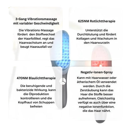 HaarMony Hair Grow Brush - Die Lösung gegen Haarausfall